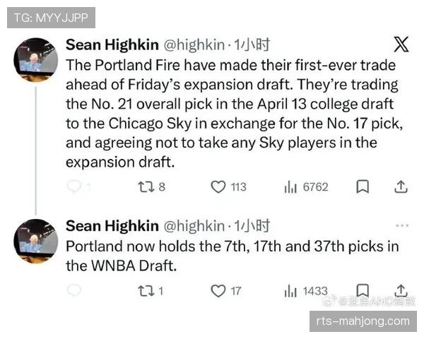 WNBA第30个赛季扩军至15支球队，多伦多节奏和波特兰火焰加入